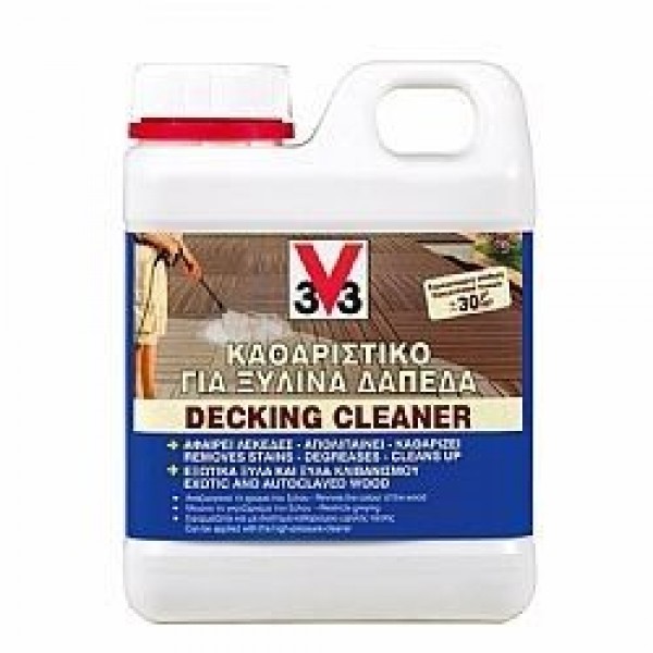 V33 DECKING CLEANER 1L ΚΑΘΑΡΙΣΤΙΚΟ