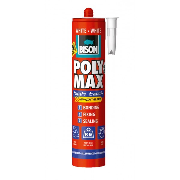 BISON POLYMAX HIGH TACK ΛΕΥΚΗ 425ml