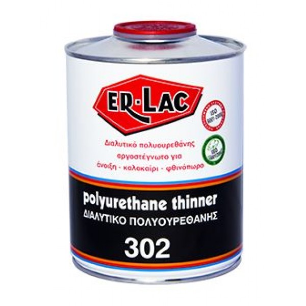 ΔΙΑΛΥΤΙΚΟ 302  ΠΟΛΥΟΡΕΘΑΝΗΣ 750ML ER-LAC