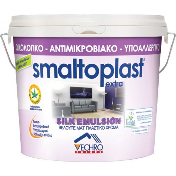 SILK SMALTOPLAST EXTRA ΛΕΥΚΟ 1L