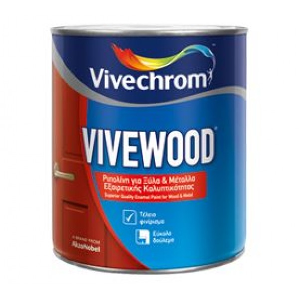 VIVEWWOOD SATIN/GLOSS  ΛΕΥΚΟ 750ml